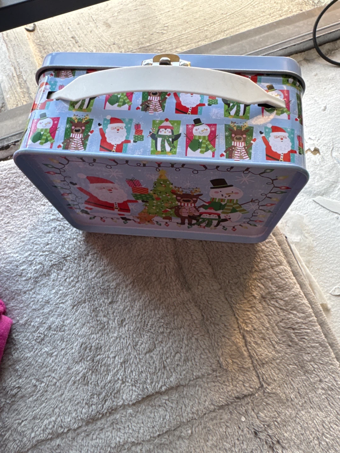 Christmas Tin Lunch Box 🌳 - photo 2