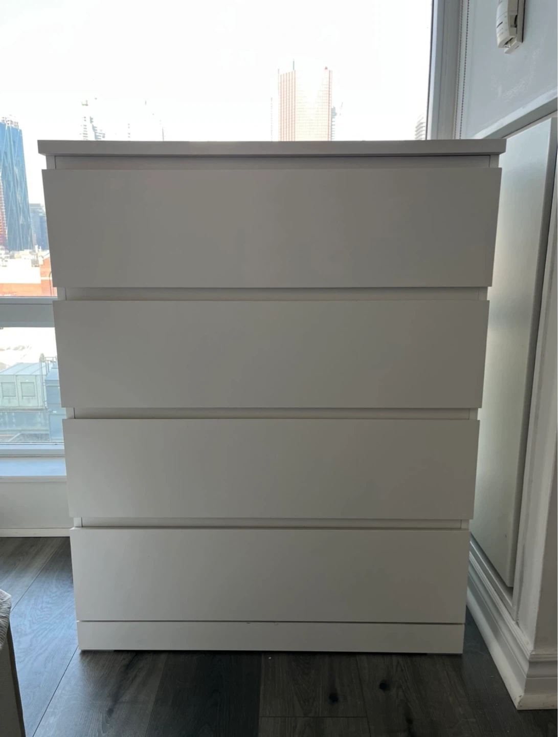 IKEA STORKLINTA Malm 4 drawer dresser