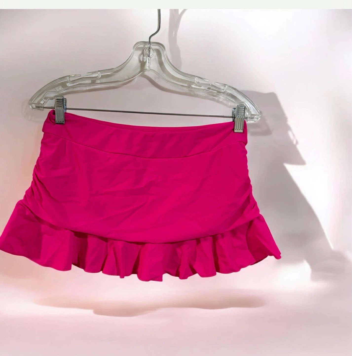 TEMPT ME Pink Ruffle Swim Skirt Size M - photo 2