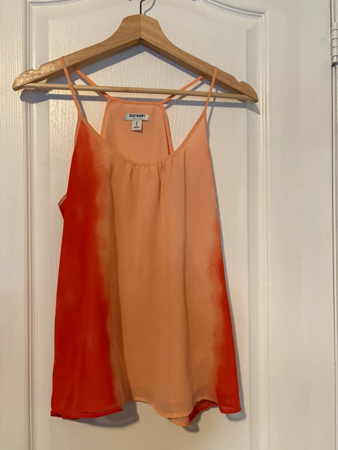 Old Navy Women's Cami Top Orange/Peach Size S