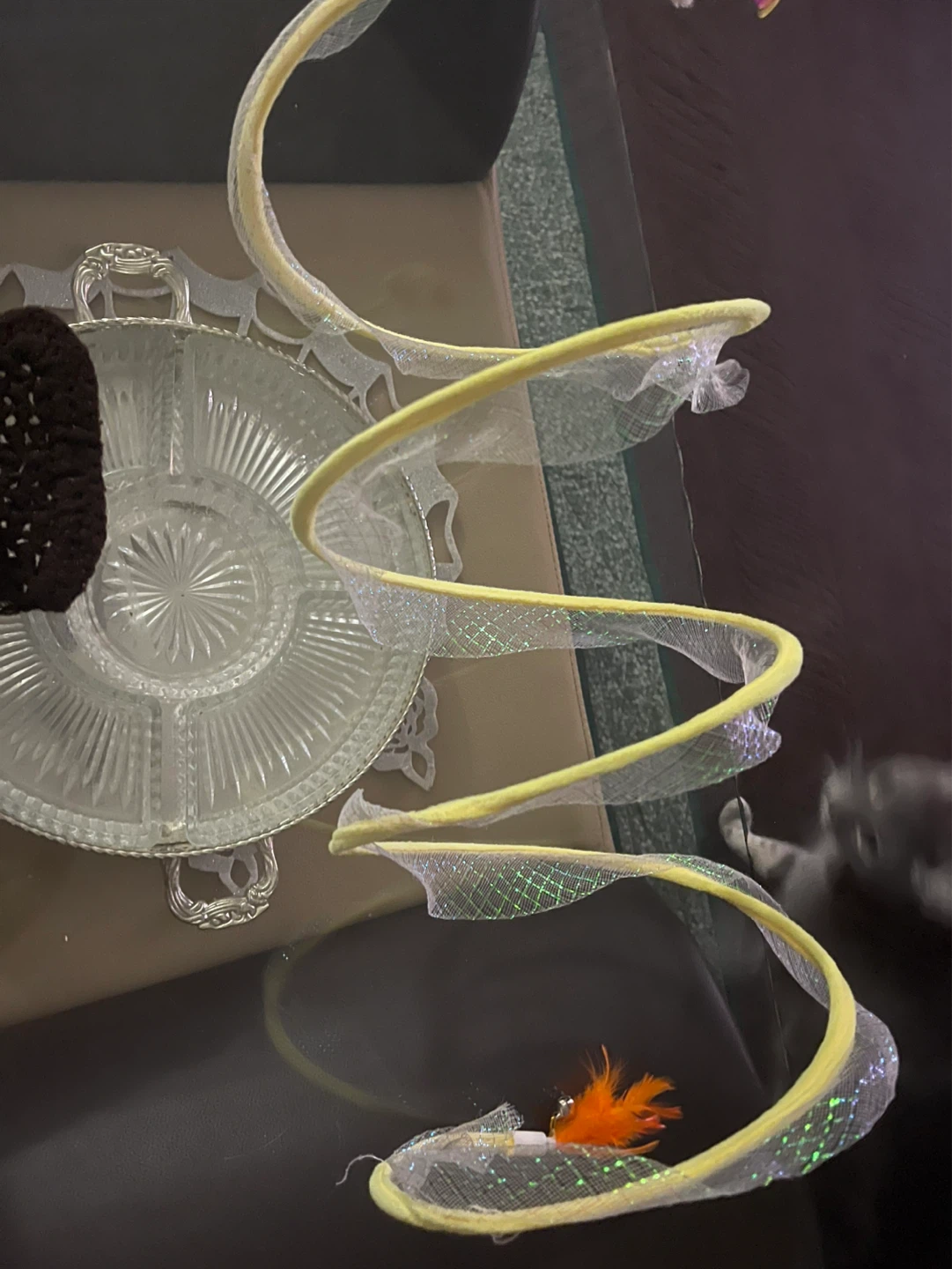 Interactive Cat Toy with Mouse and Feather - photo 2