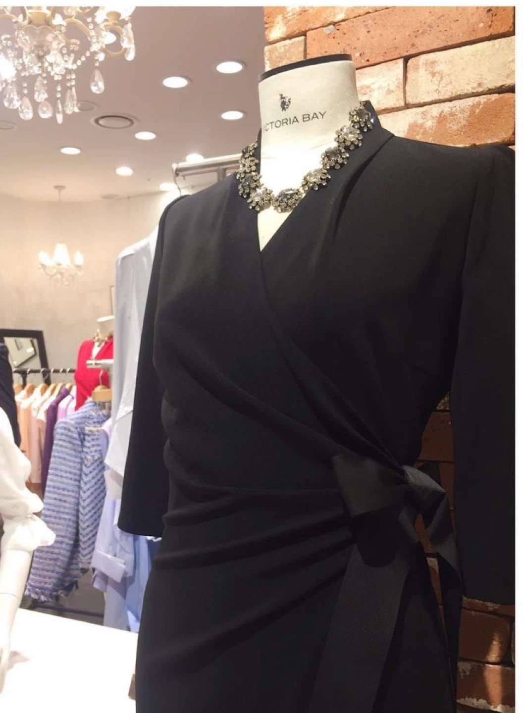 Korea High Brand Victoria Bay Wrap Dress