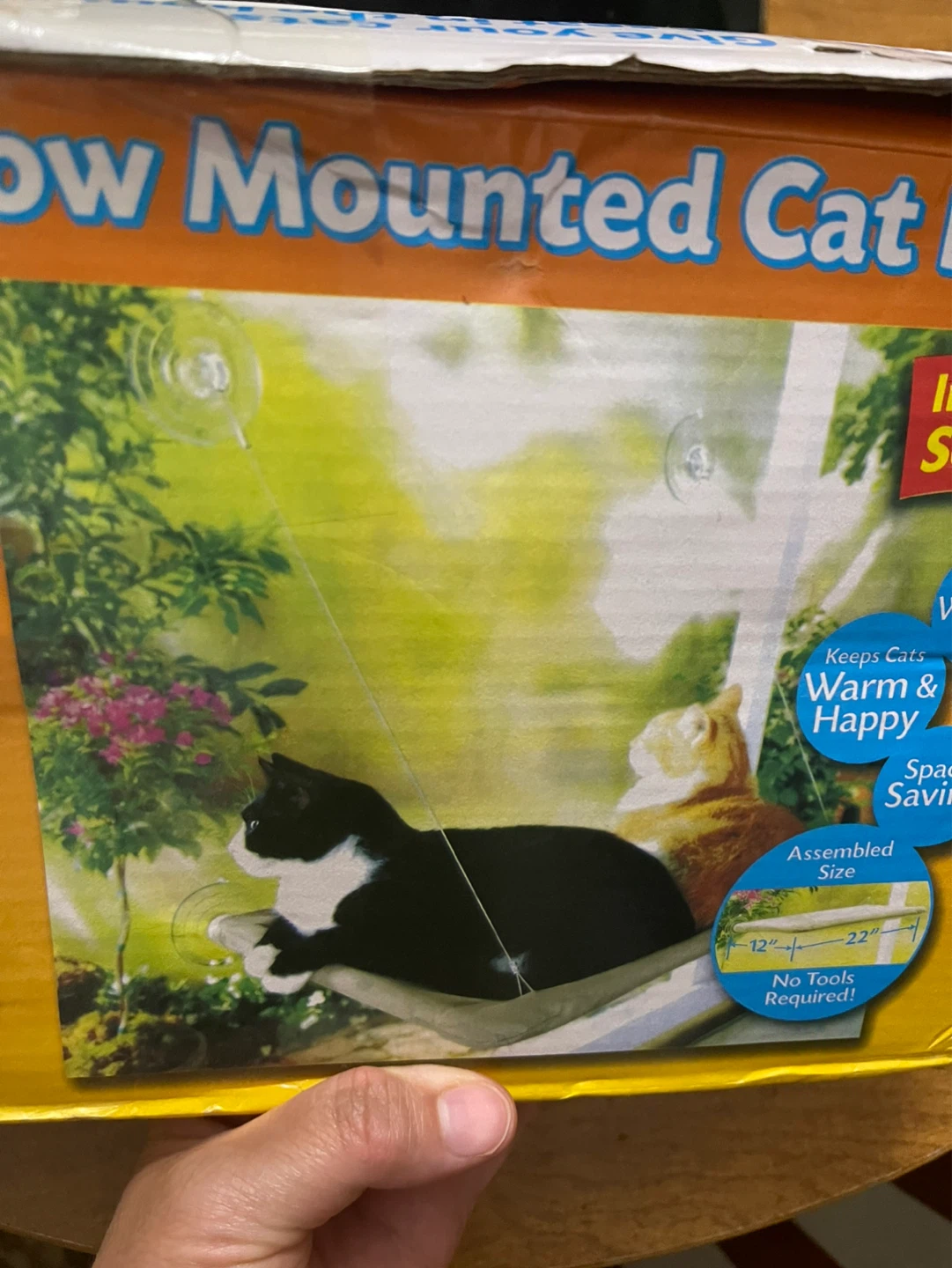 Sunny Seat Window Mounted Cat Perch