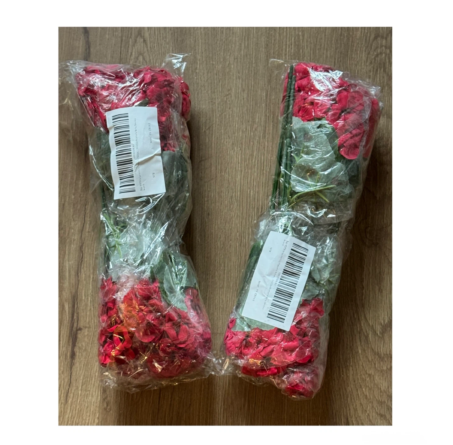 Brand new Outdoor Artificial Flowers Red 12 Bundles - photo 2