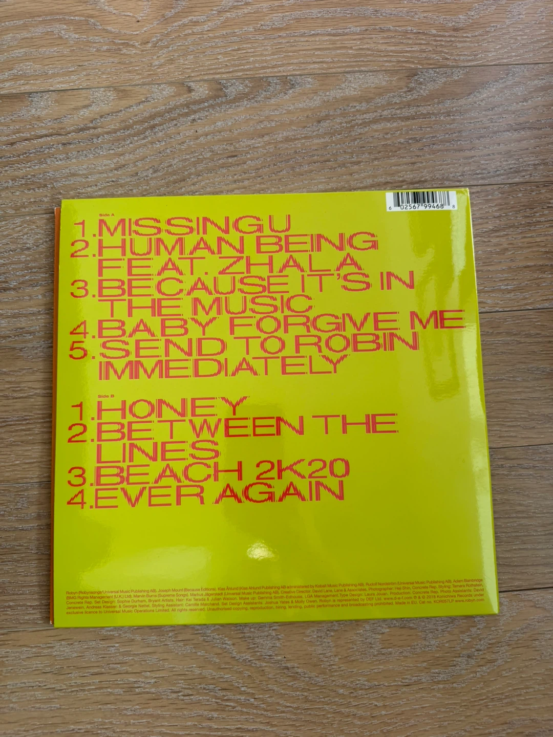 Honey Vinyl Record - photo 2