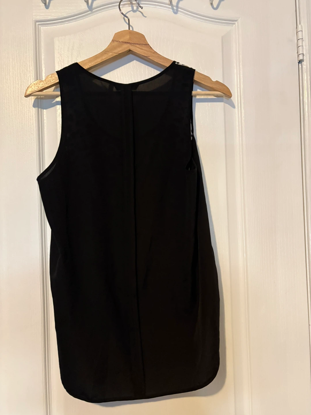 H&M Black & White Leopard Print Tank Top - photo 2