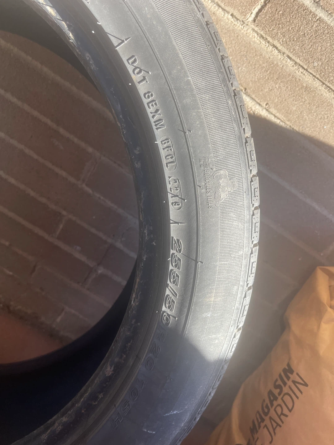 Set of 4 Tires - 255/50R20 - photo 2