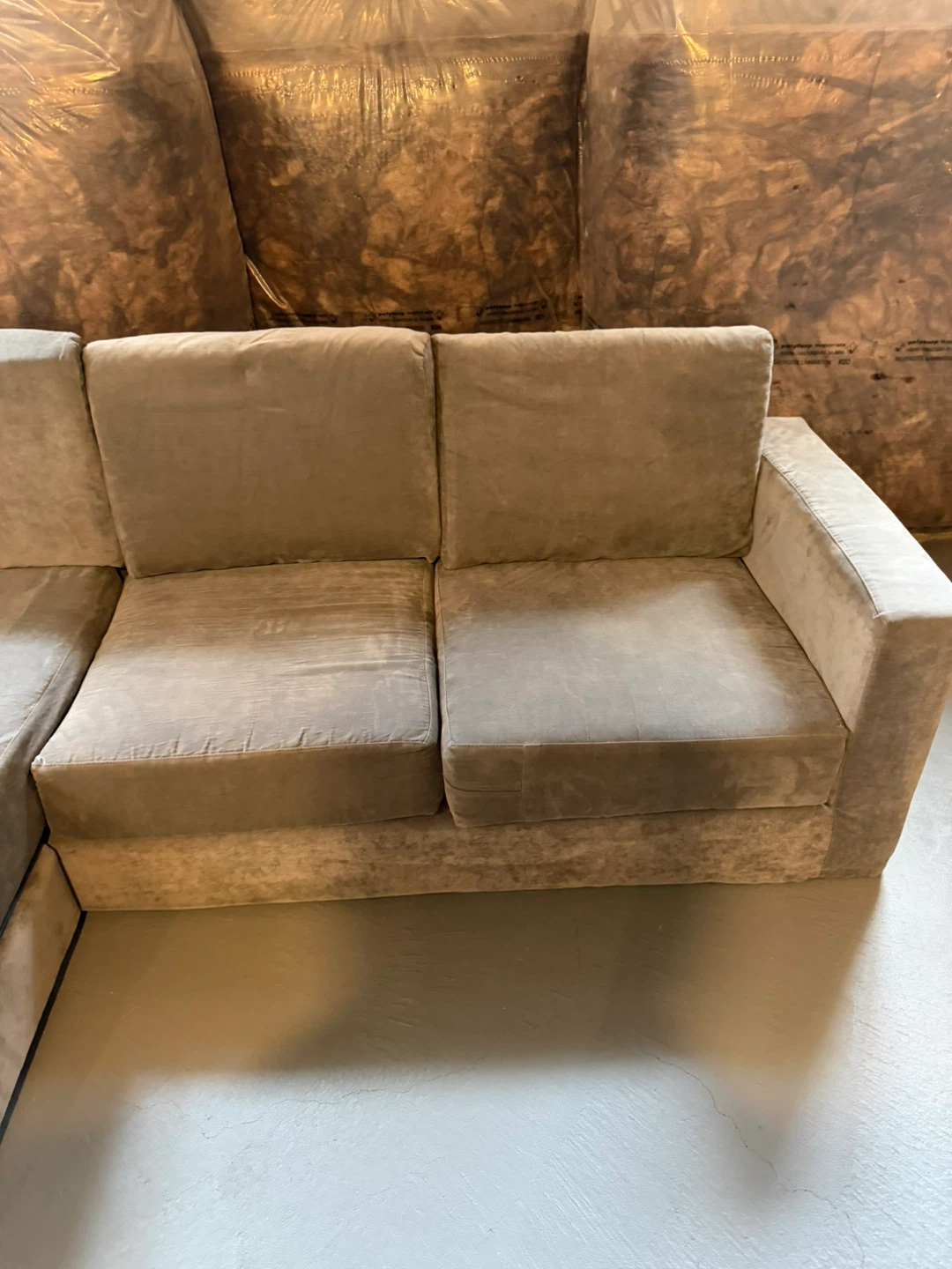 Grey Sectional Sofa with Chaise - photo 3