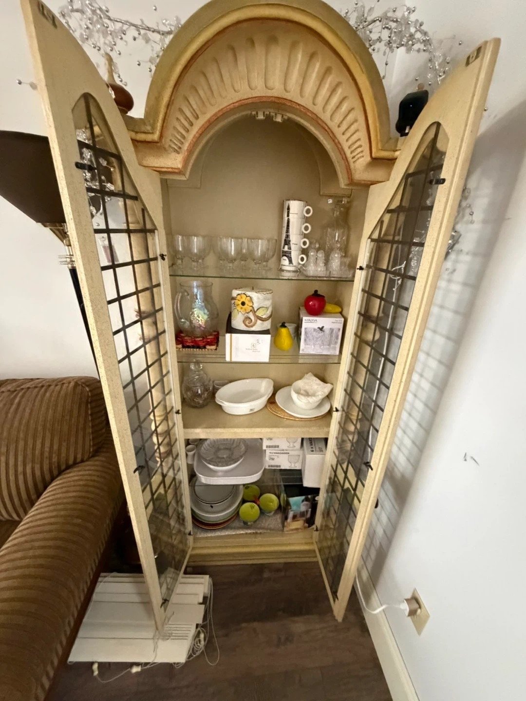 Display Cabinet with Glass Doors - photo 2