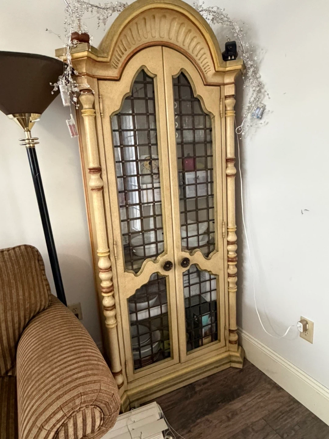Display Cabinet with Glass Doors