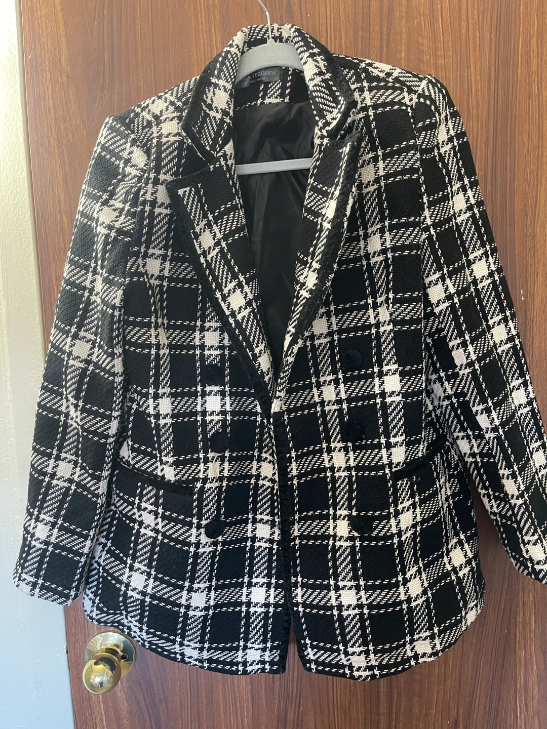 Inner Creations Plaid Blazer - photo 5