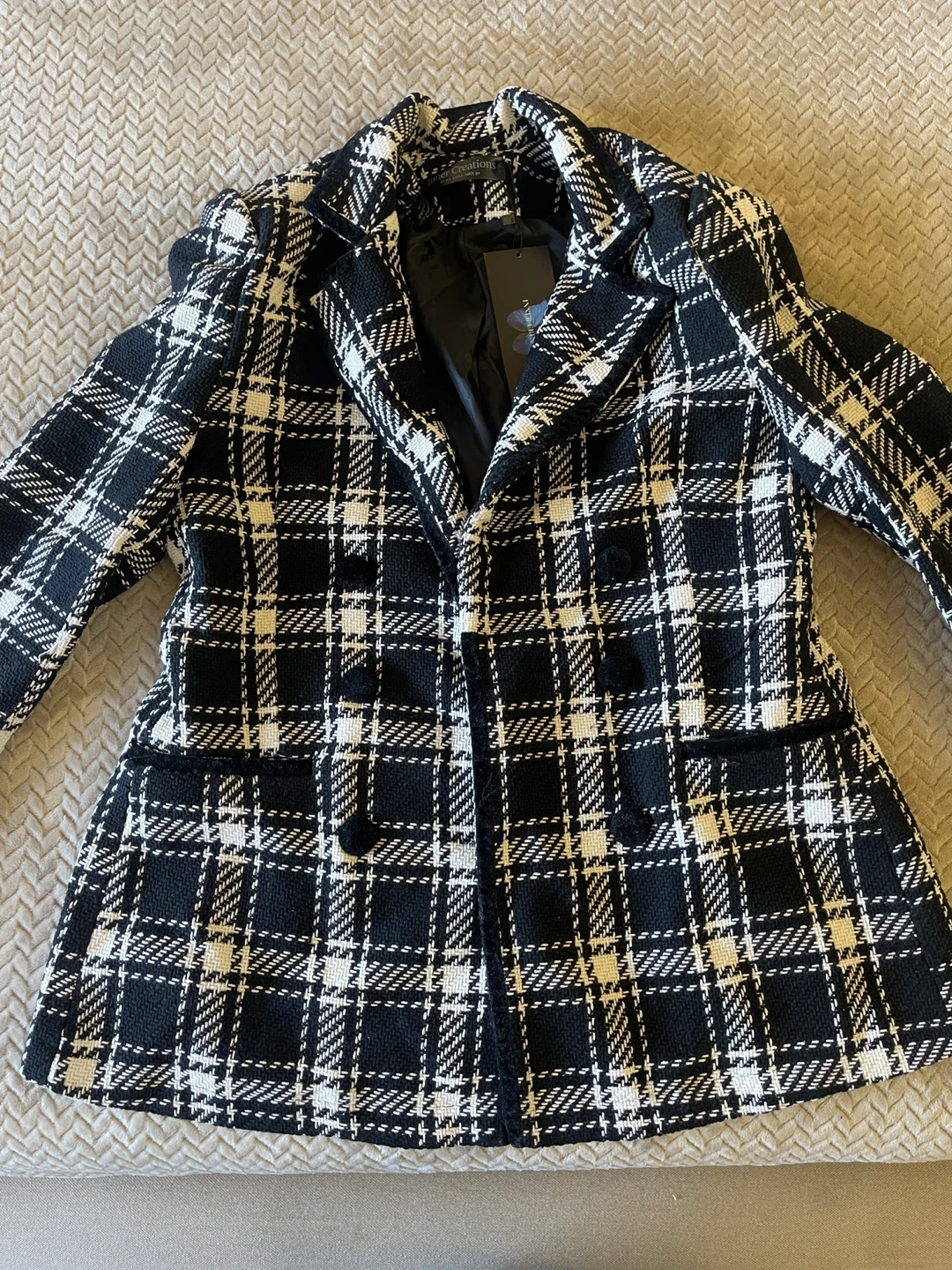Inner Creations Plaid Blazer