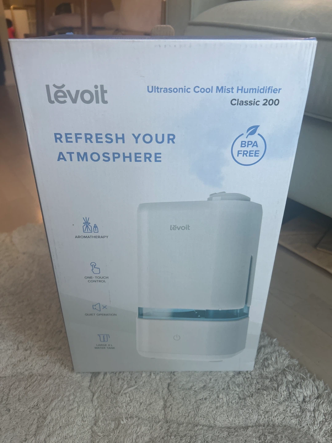 Levoit Ultrasonic Cool Mist Humidifier - photo 2