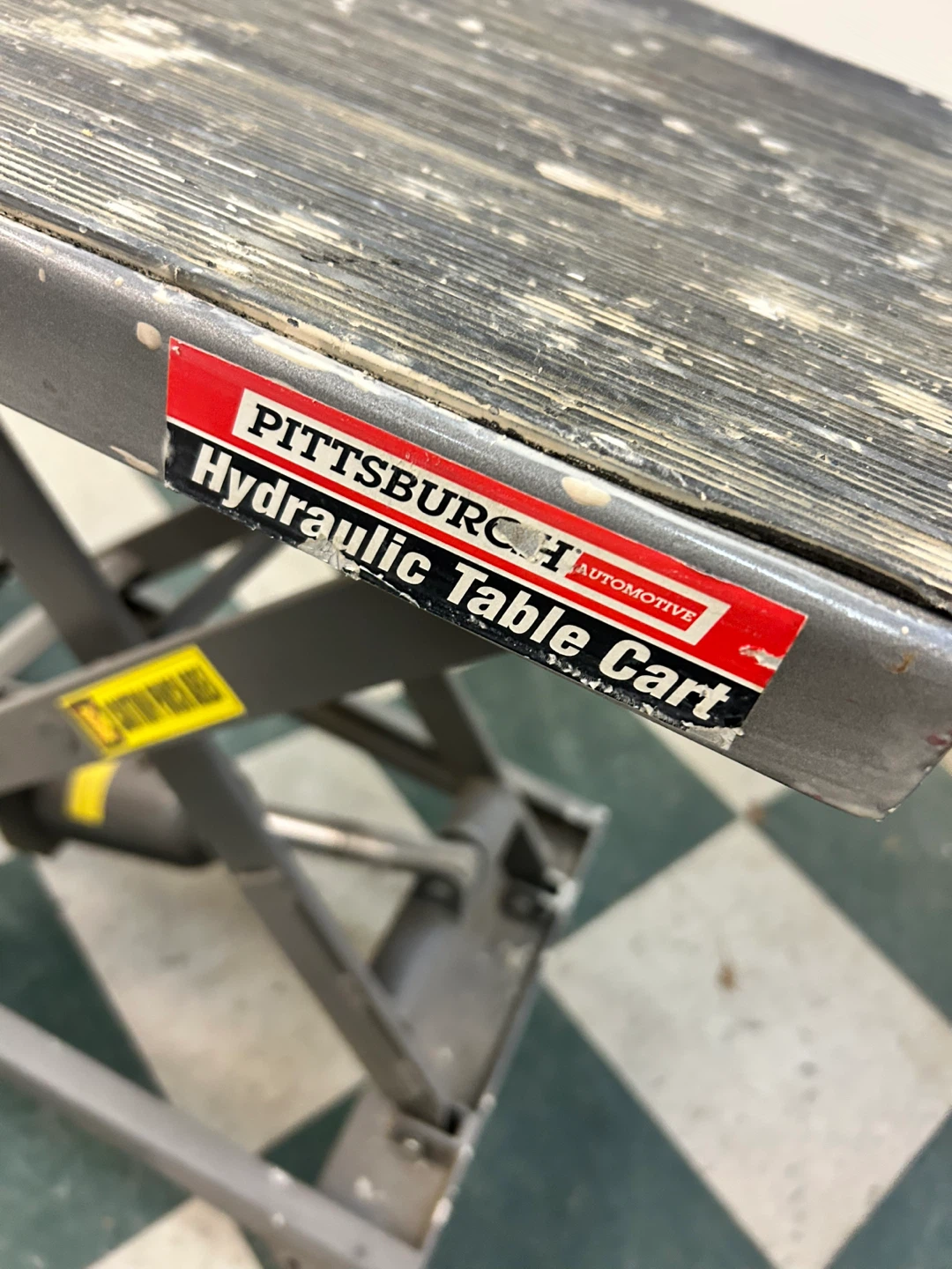 Pittsburgh Automotive Hydraulic Table Cart - photo 3
