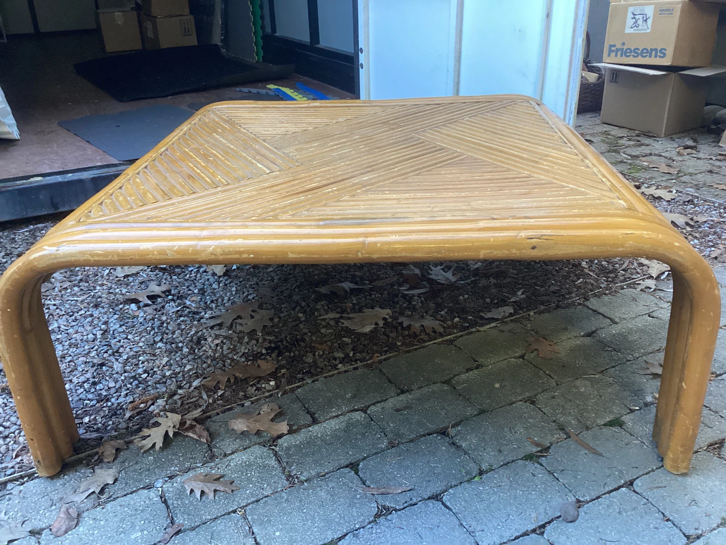Unique bamboo  Coffee Table - photo 2