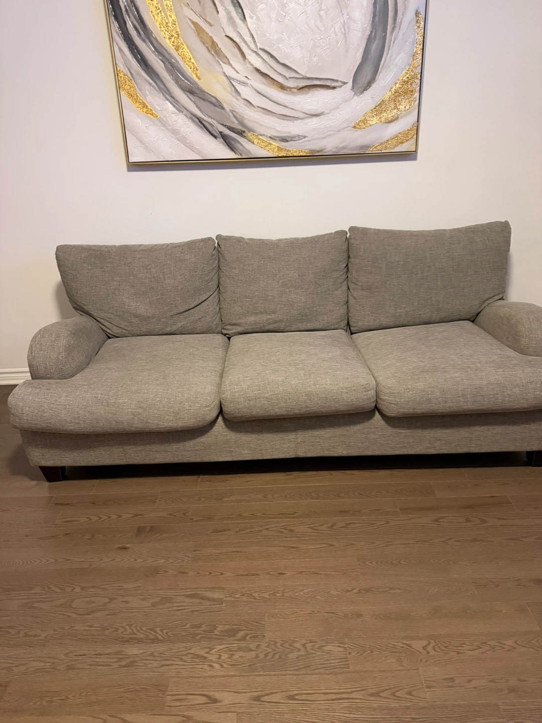 Grey Fabric Sofa