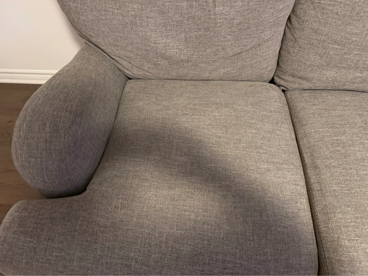 Grey Fabric Sofa - photo 3