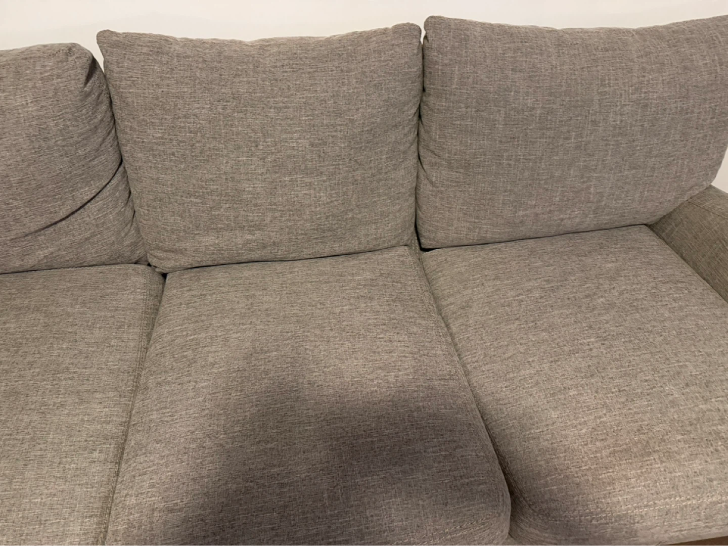 Grey Fabric Sofa - photo 2