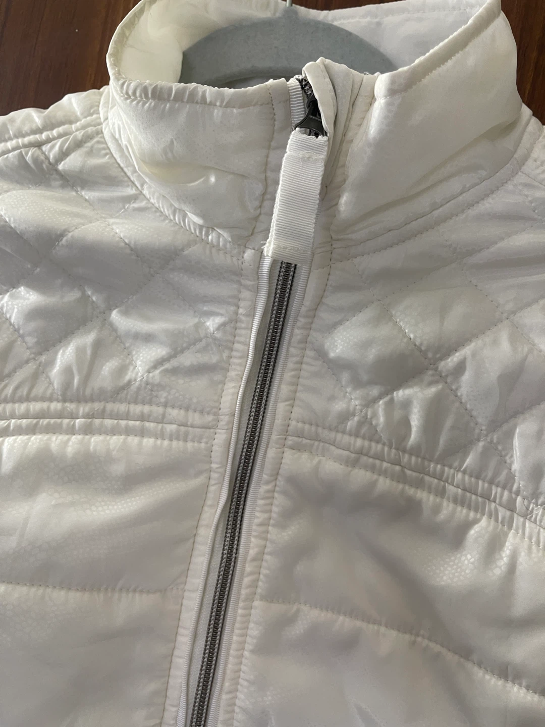 Express White Quilted Jacket - Size M - photo 3
