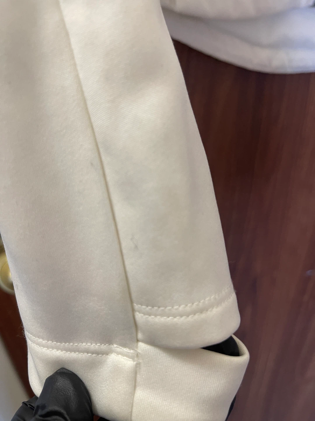 Express White Quilted Jacket - Size M - photo 2