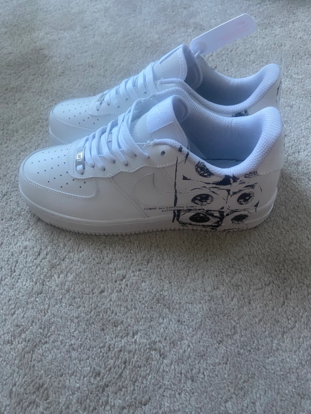 Nike Air Force 1 low comme des garçons supreme eyes graphic - photo 3