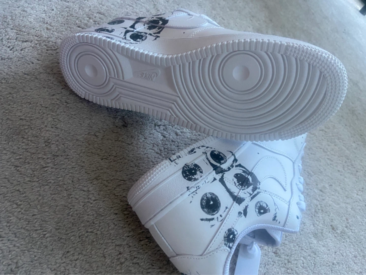Nike Air Force 1 low comme des garçons supreme eyes graphic - photo 4