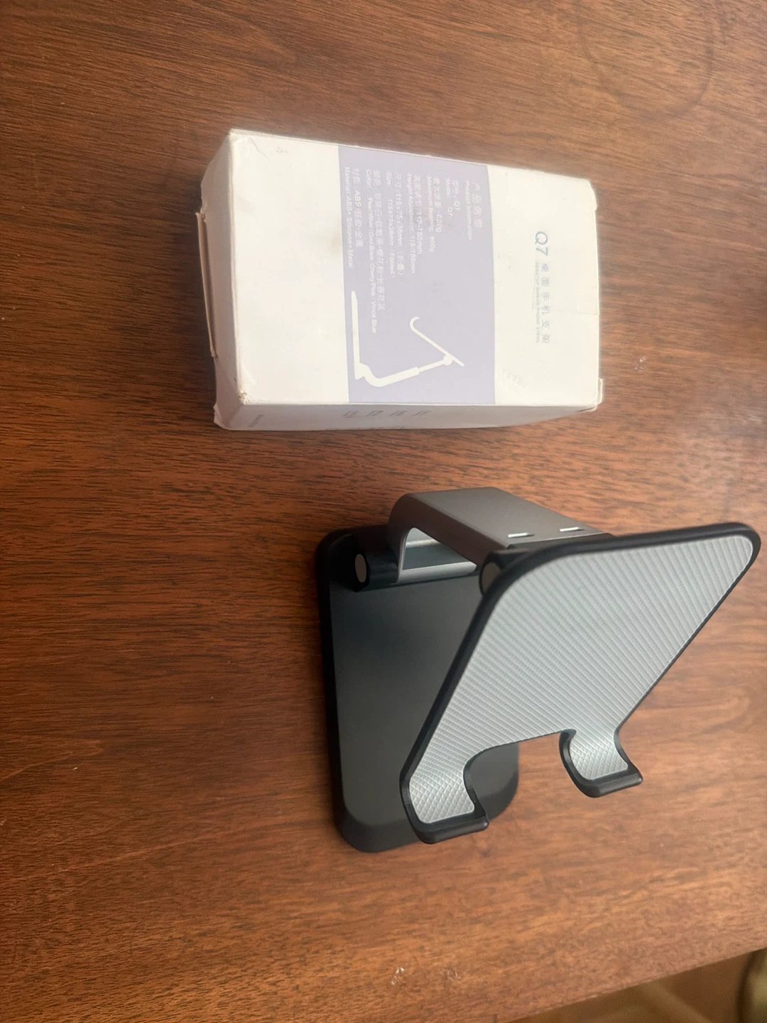 Adjustable desktop mobile Phone and Tablet Stand