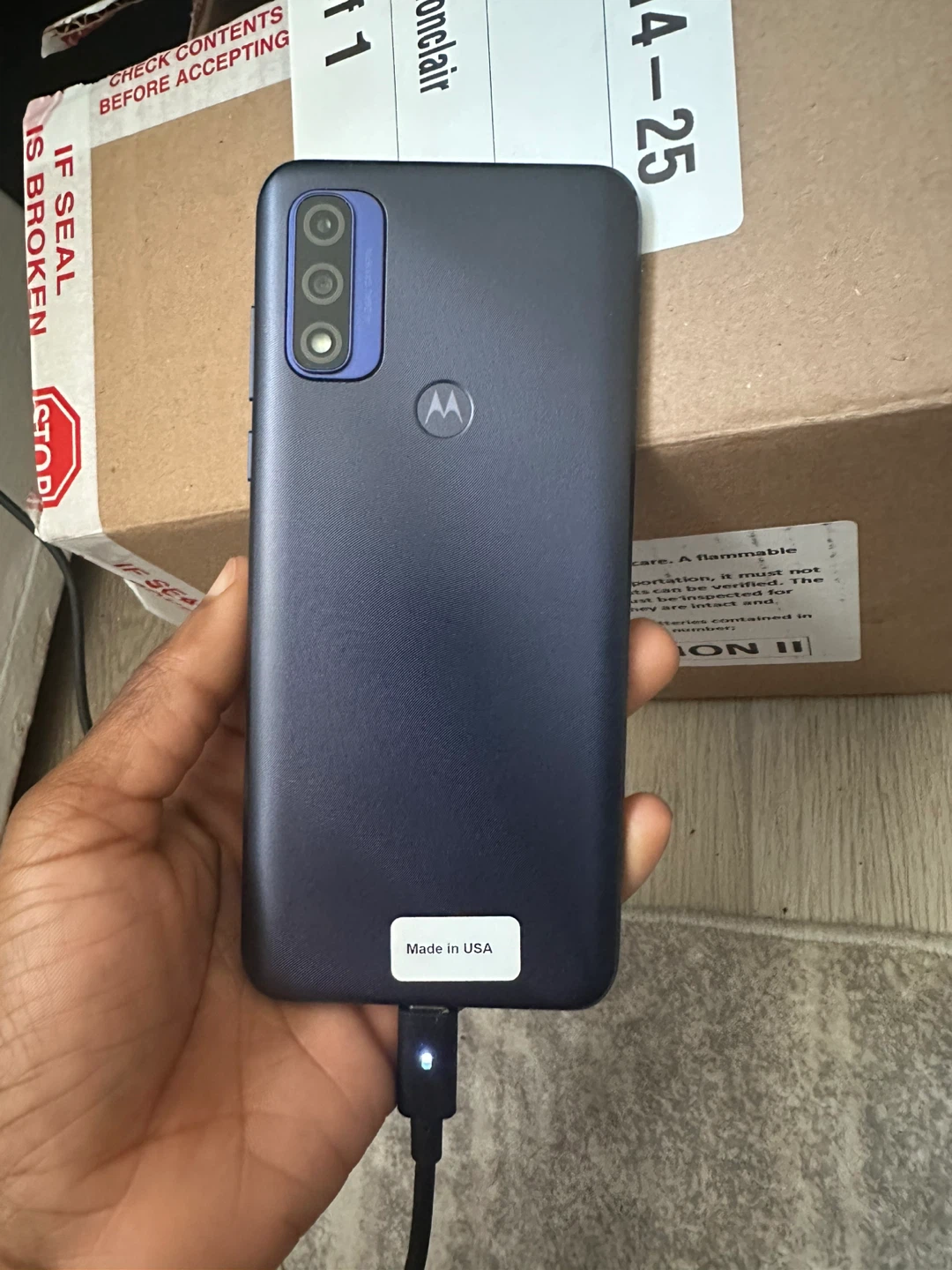 Motorola Moto G Pure (2021) - Navy Blue - photo 2