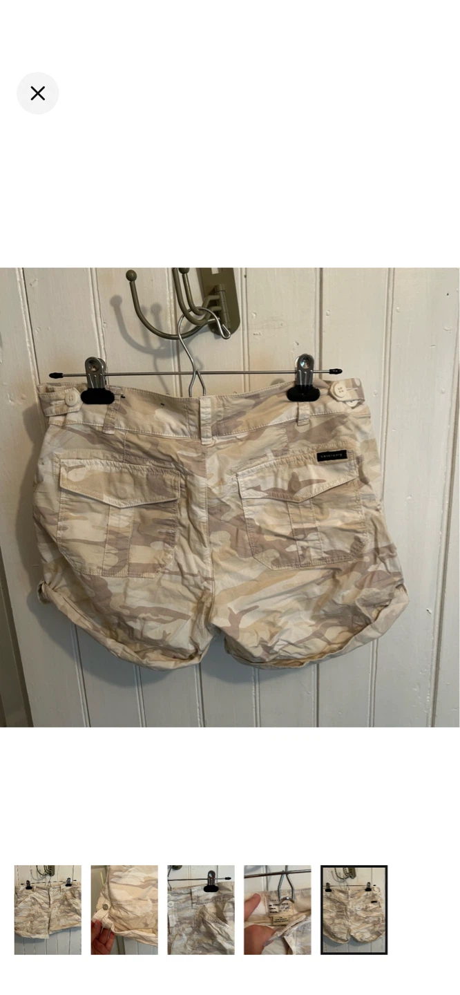 Sanctuary Camo Cargo Shorts Size 29 - photo 5