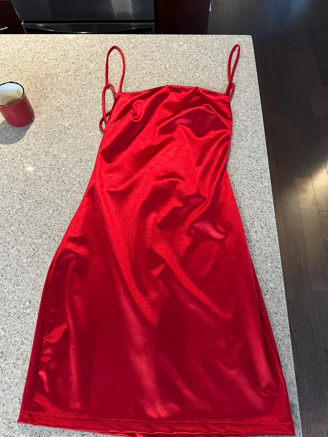 Small red fashion nova dress - photo 2