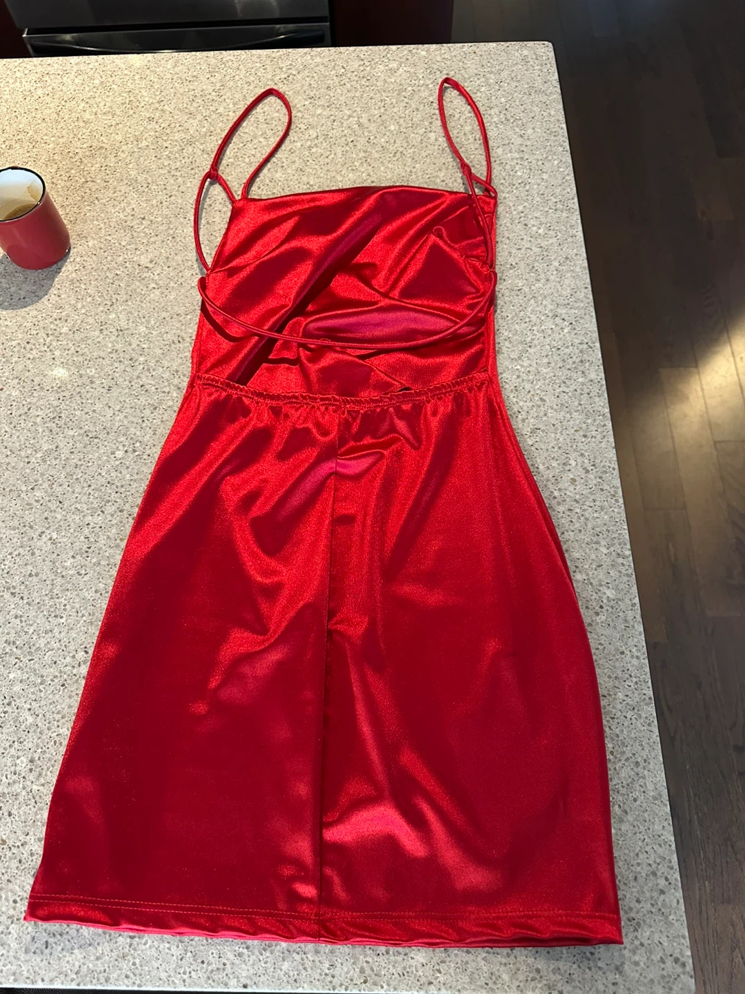 Small red fashion nova dress - photo 3