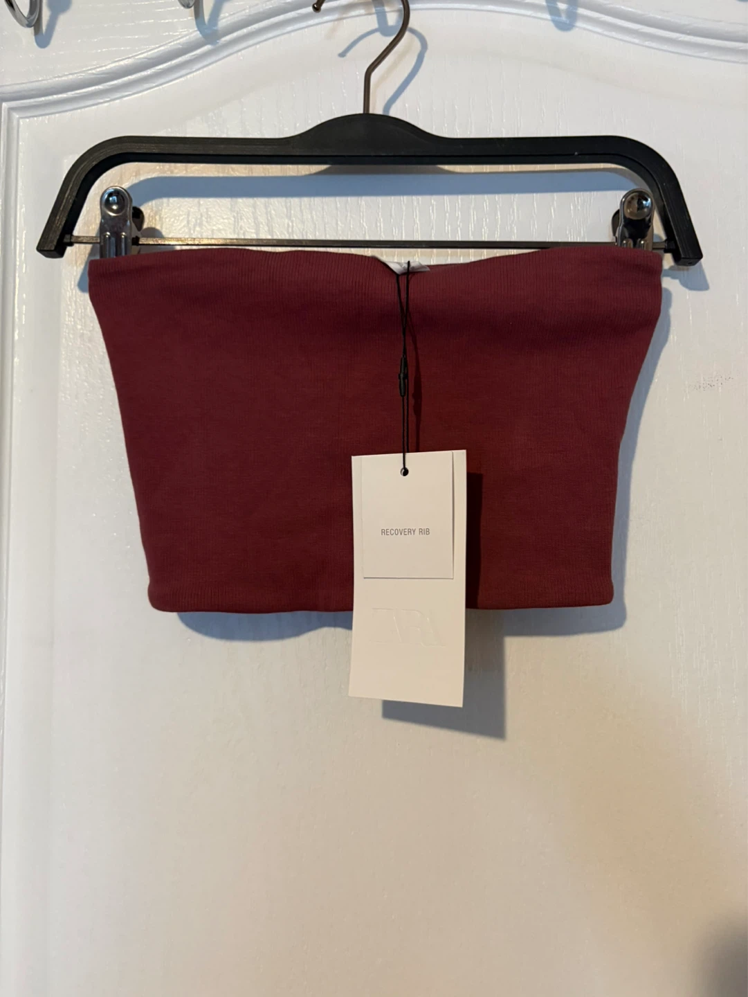 Zara Ribbed Tube Top