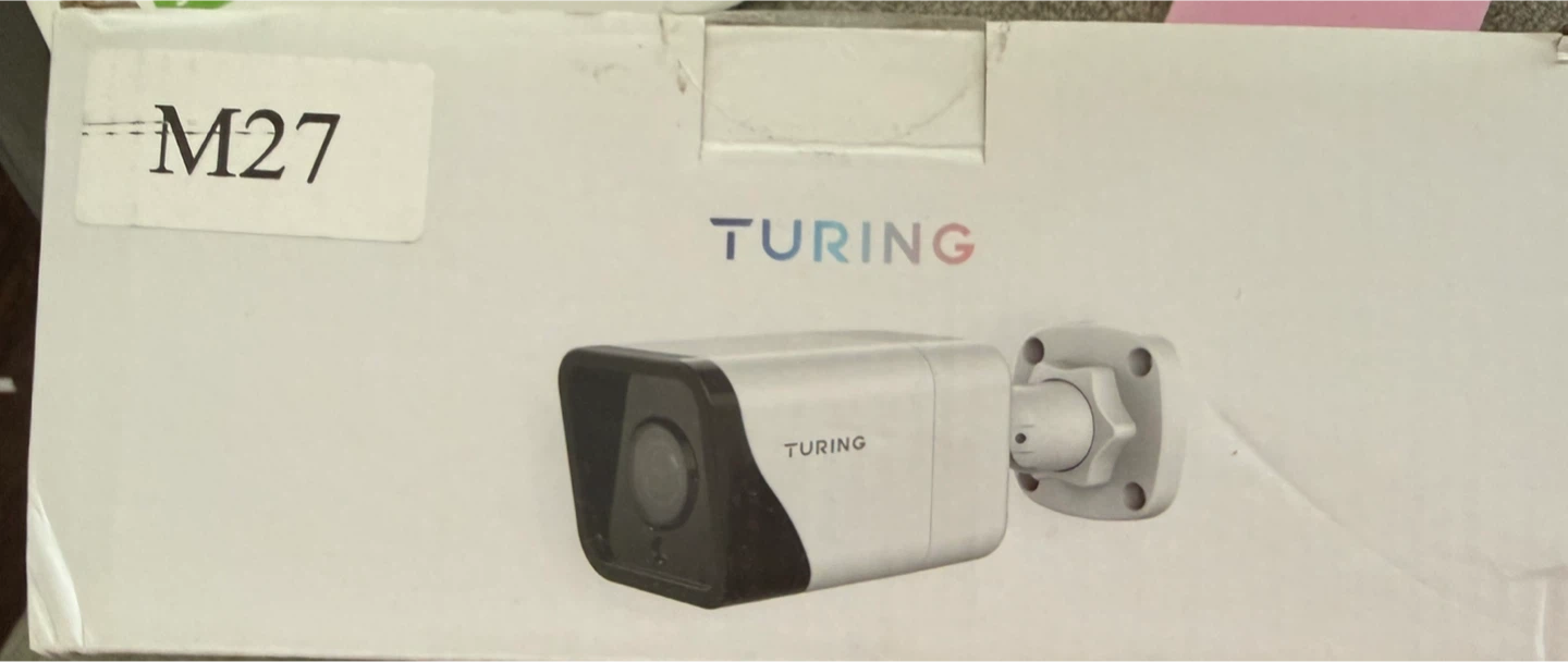 Turing 4MP Bullet Camera with SD Card and 2.8mm Lens