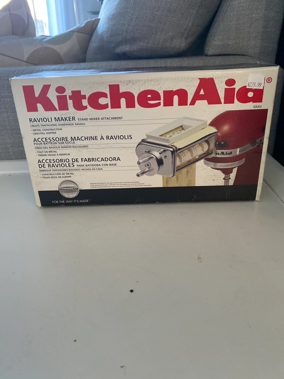Kitchen Aid Ravioli maker
