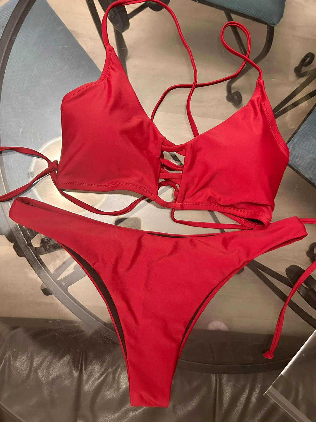 RELLECIGA Womens Bikini  Sets Low-Rise Swimsuits M-L - photo 3