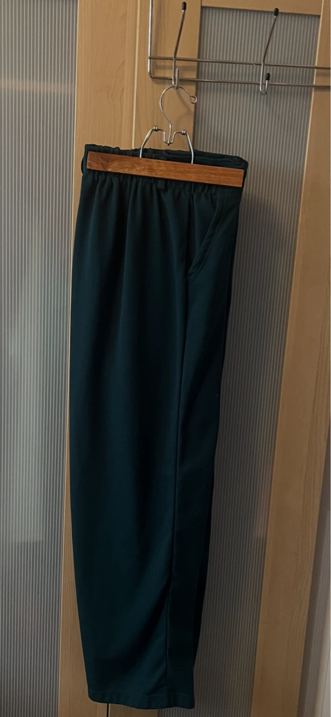 Women's Pants, Wide Leg, Dark Green, Halara, Large Petite