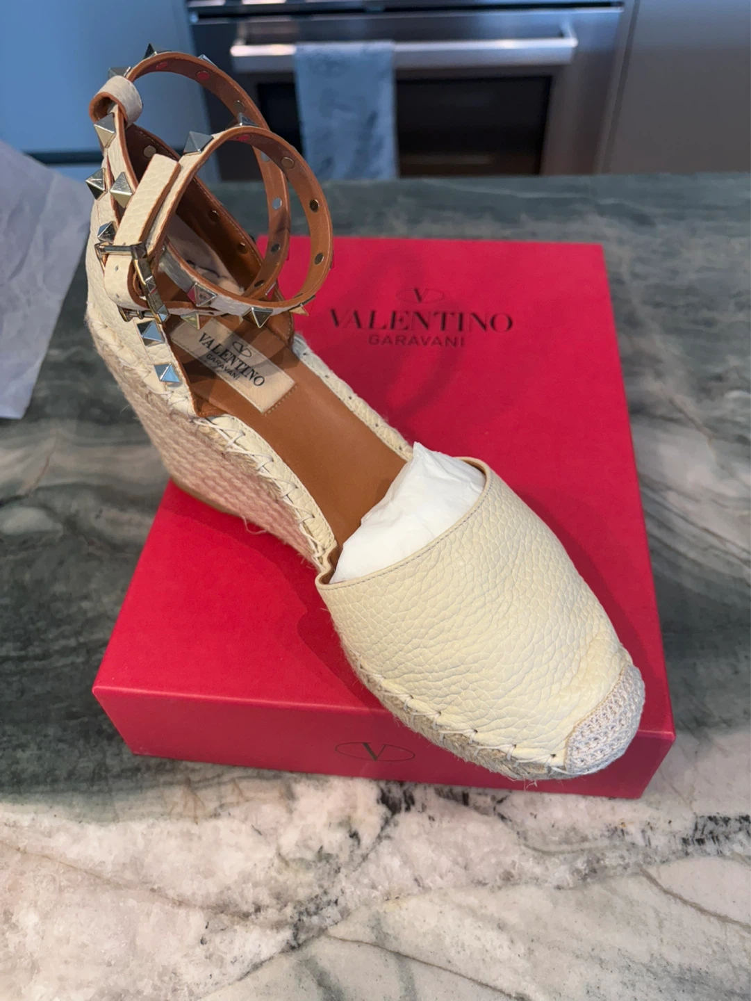 Valentino Wedge Sandals - photo 2