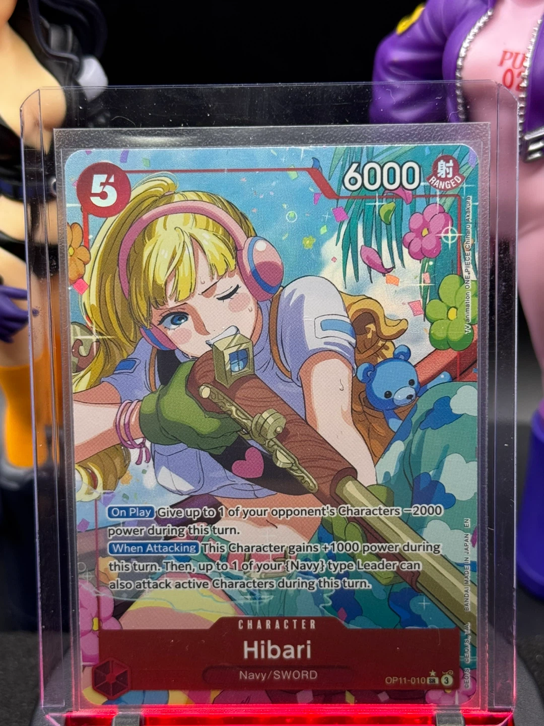 One Piece Card Game Hibari OP11-010 SR AA