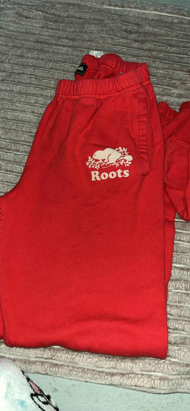 Roots Red Sweatshirt and Sweatpants Set - photo 3