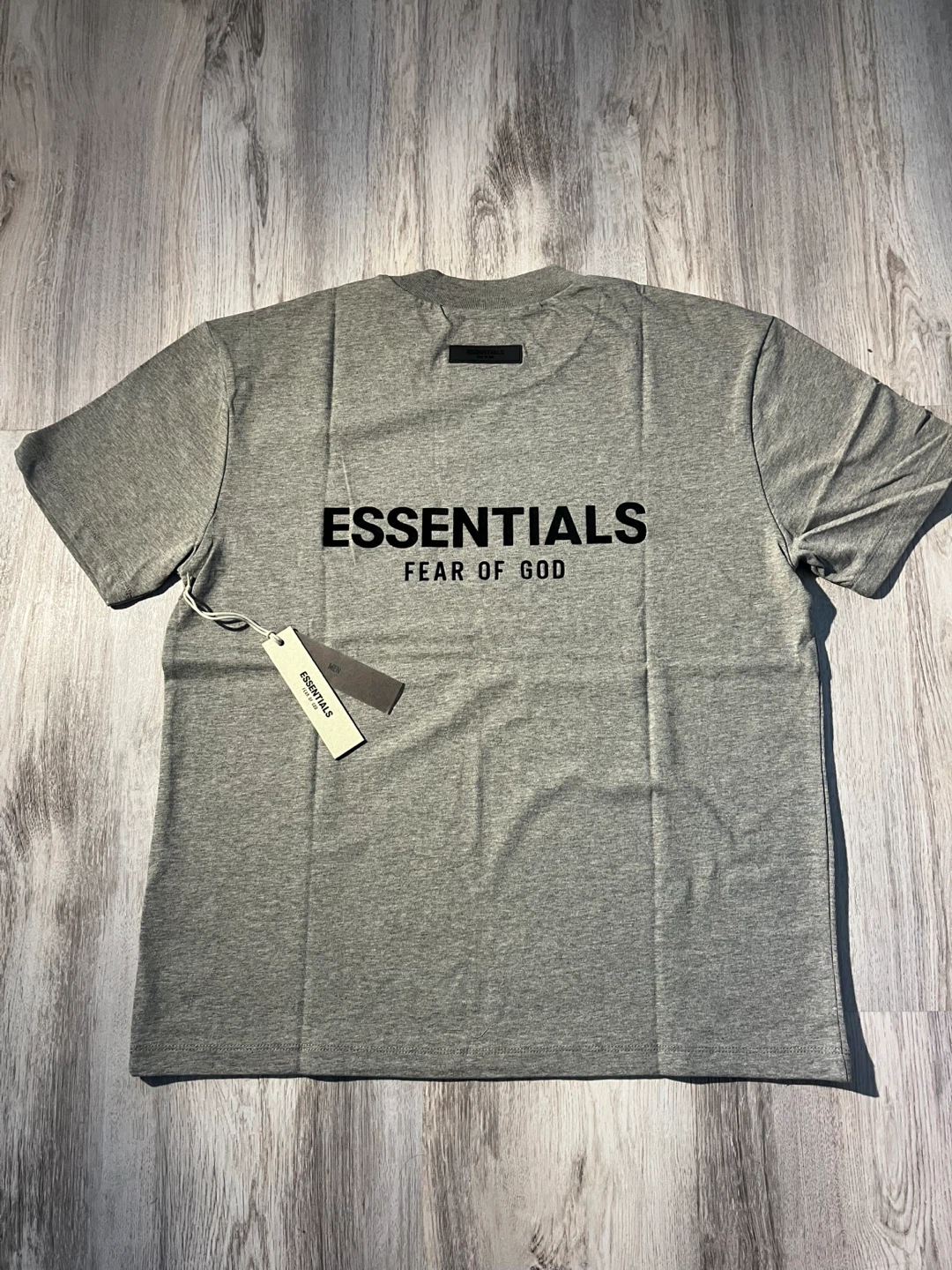 Essentials dark oat shirt