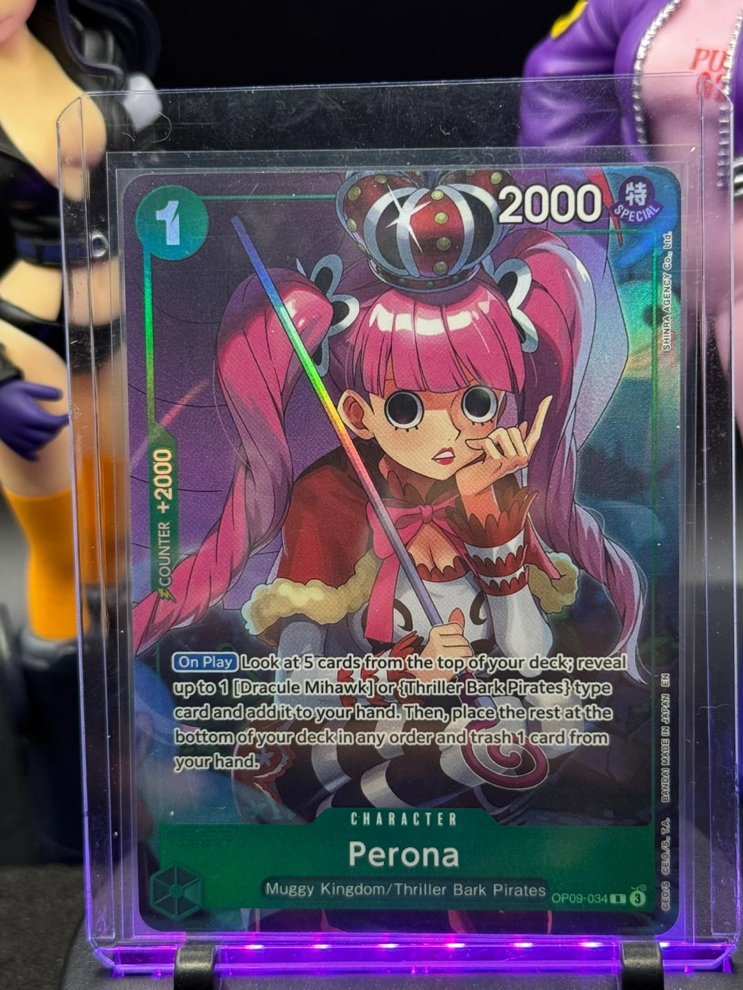 One Piece Card Game Perona OP09-034 PROMO