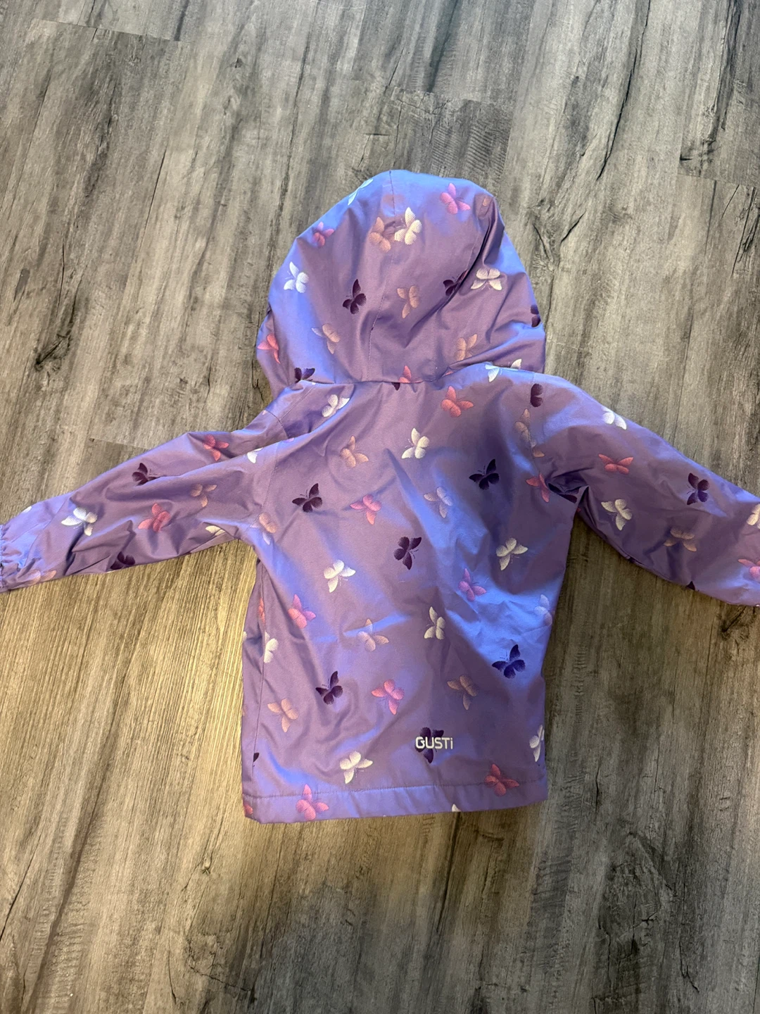 3T Girls Butterfly  Rain Jacket - photo 2
