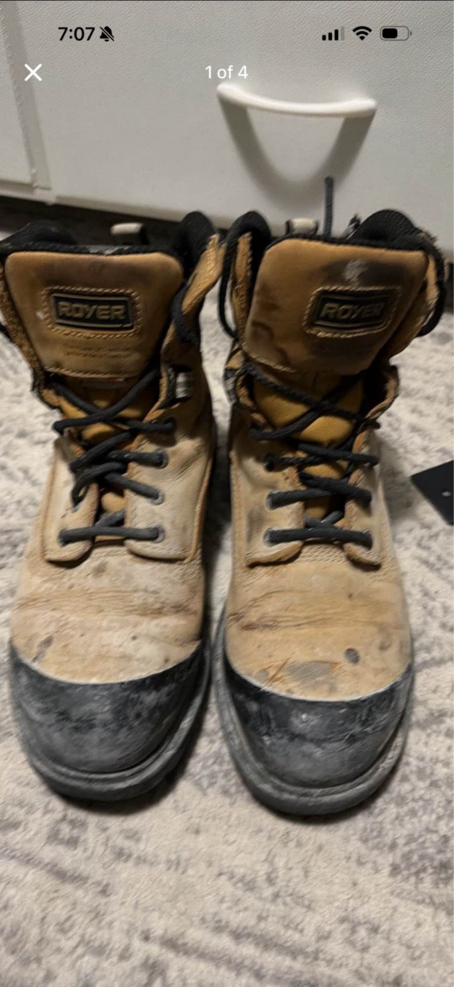 Royer size 8.5 Work Boots