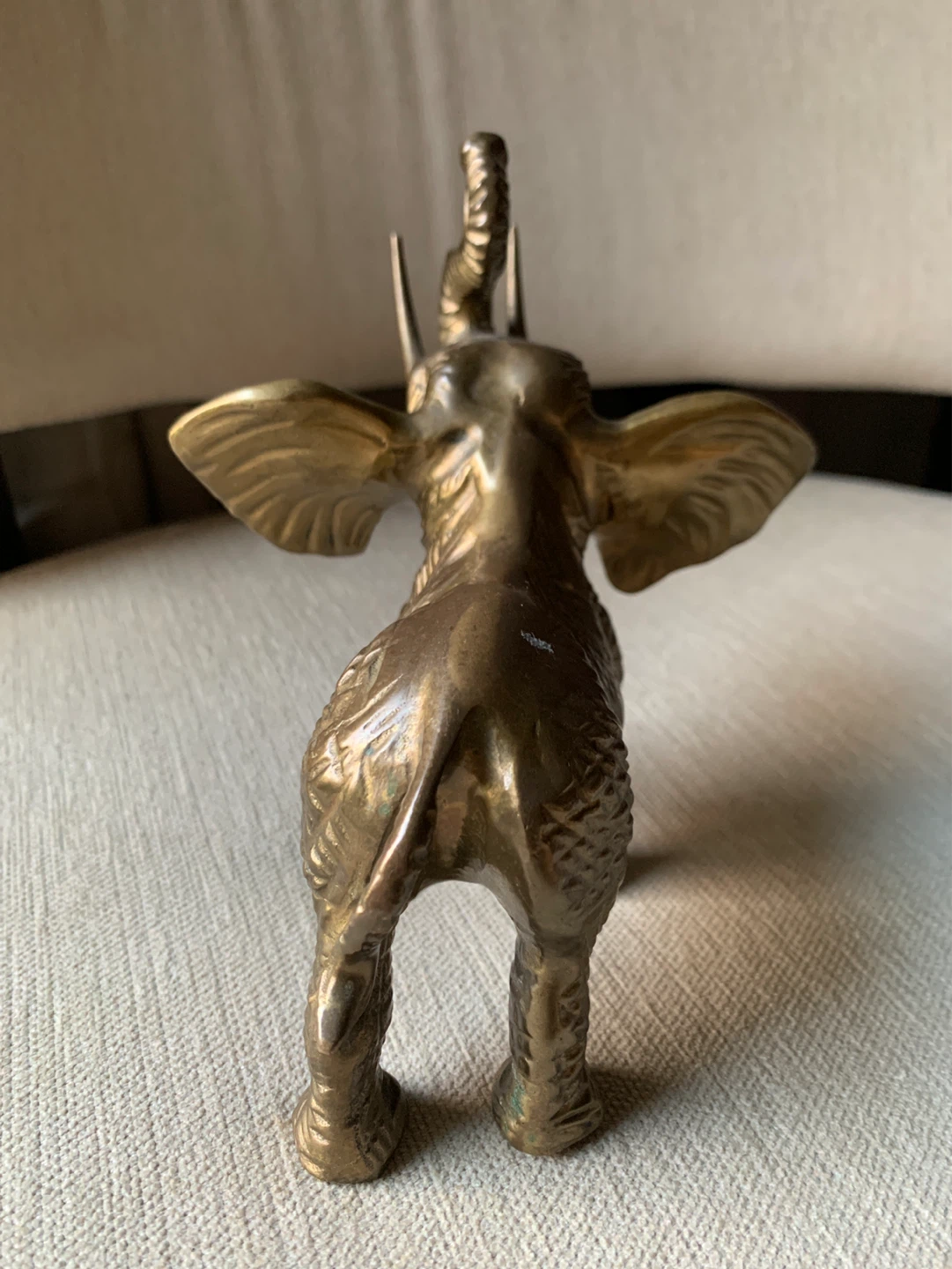 Brass heavy Elephant Figurine - photo 3