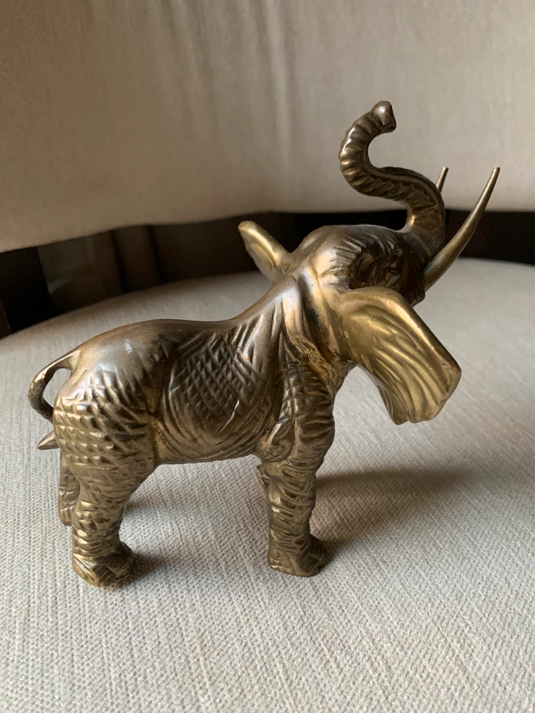 Brass heavy Elephant Figurine - photo 4