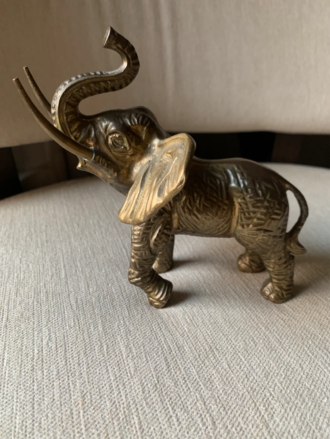 Brass heavy Elephant Figurine - photo 2