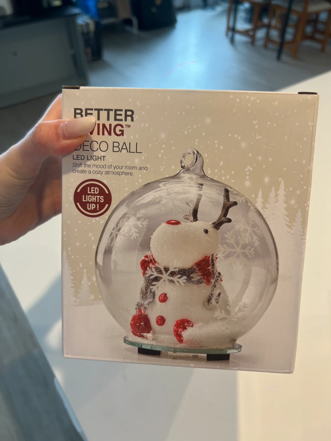 Better Living LED Deco Ball Christmas Reindeer - photo 4