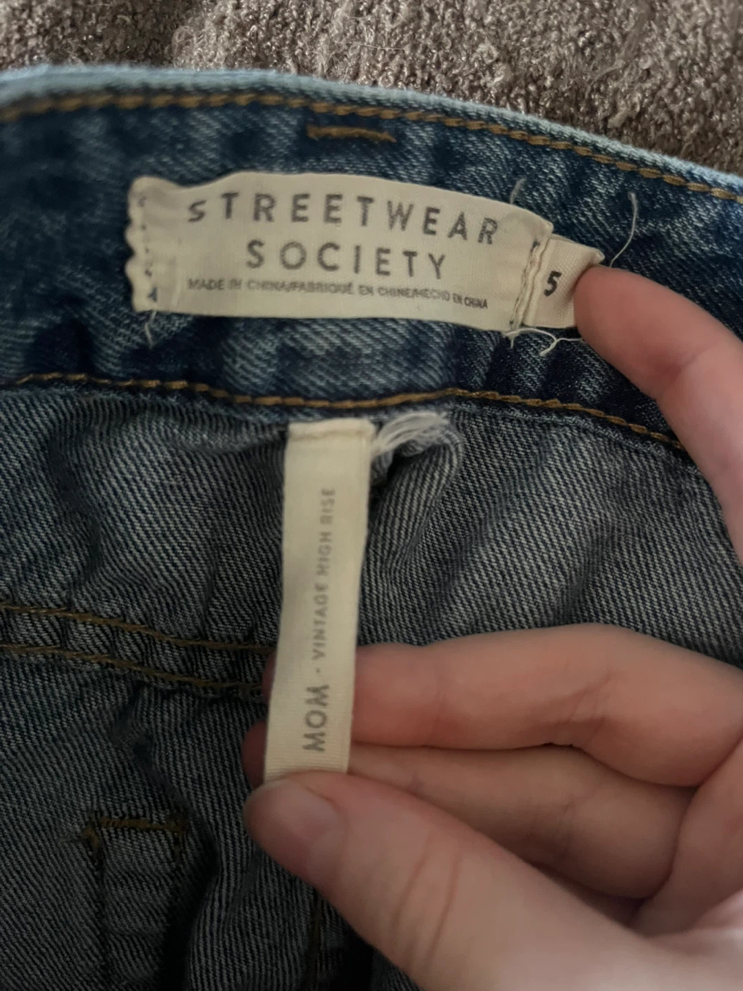 Streetwear Society Mom Jeans Size 5 - photo 3