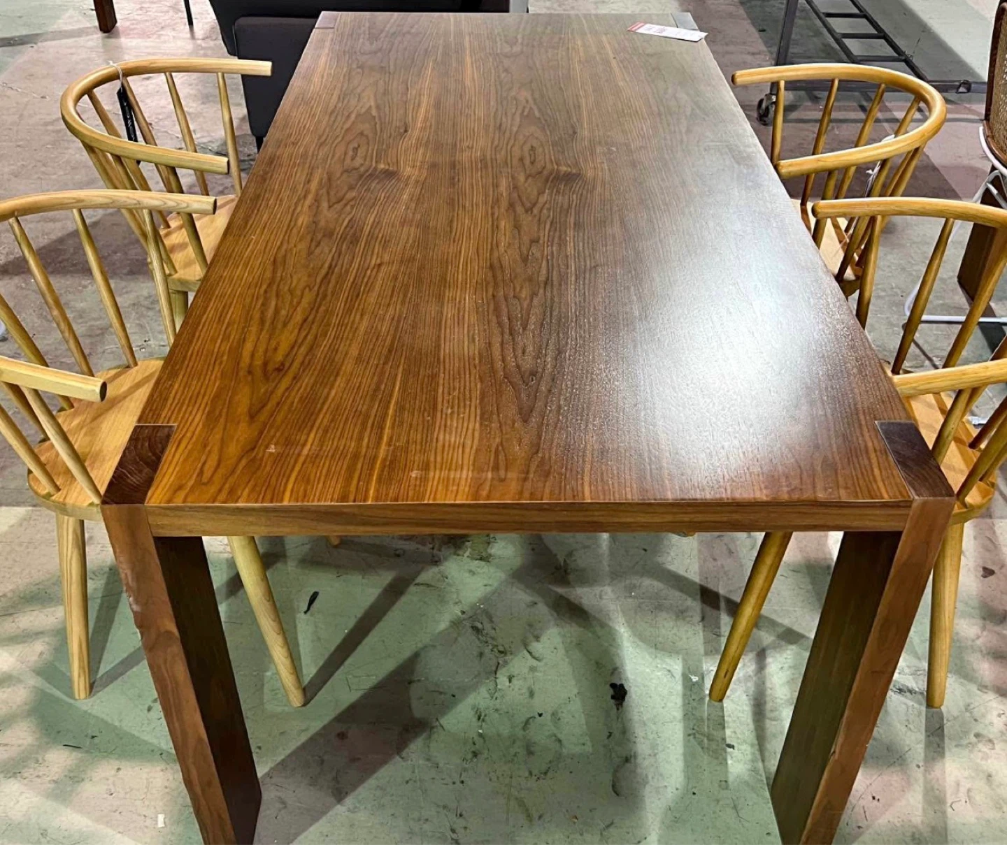 Solid Wood Dining Table - photo 3