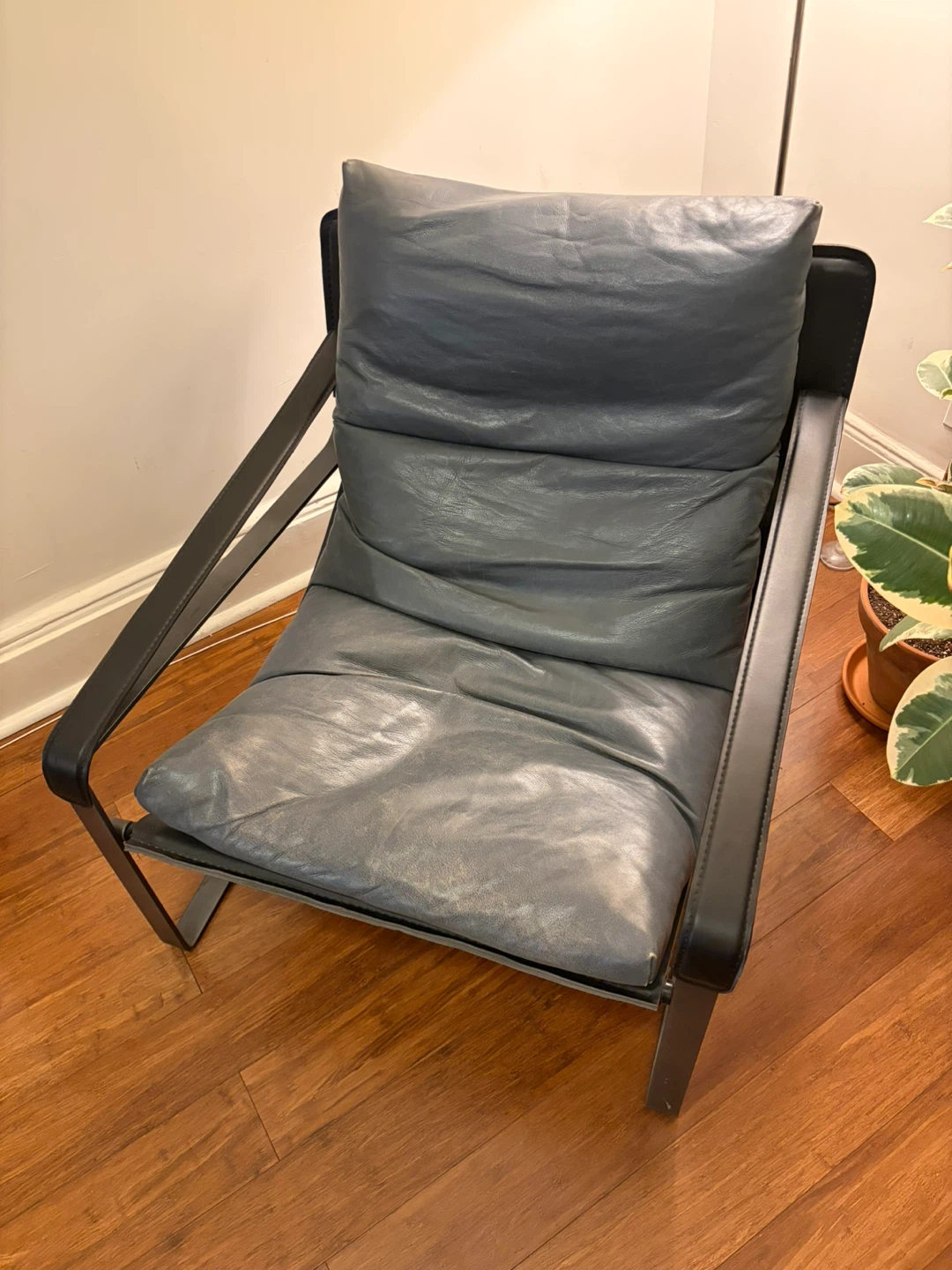 Moderin Industrial Leather Armchair - photo 4